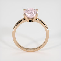 3.21 Ct. Sapphire Ring, 18K Rose Gold 3