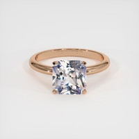2.74 Ct. Sapphire Ring, 18K Rose Gold 1