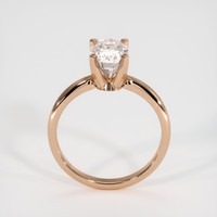 2.32 Ct. Peach Sapphire Ring, 18K Rose Gold 3