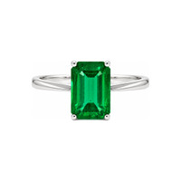 0.27 Ct. Blue Sapphire Ring, 18K Rose Gold 2