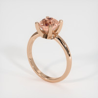 2.33 Ct. Sapphire Ring, 18K Rose Gold 2