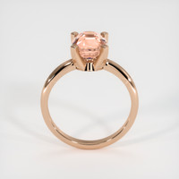 2.33 Ct. Sapphire Ring, 18K Rose Gold 3