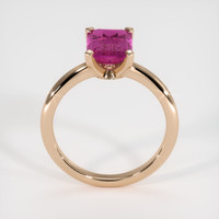 2.04 Ct. Pink Sapphire Ring, 18K Rose Gold 3
