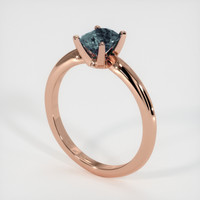 1.05 Ct. Sapphire Ring, 18K Rose Gold 2