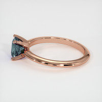 1.05 Ct. Sapphire Ring, 18K Rose Gold 4