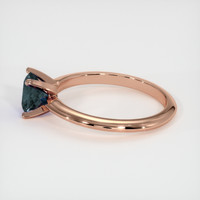 1.07 Ct. Sapphire Ring, 18K Rose Gold 4