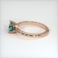 0.82 Ct. Sapphire Ring, 18K Rose Gold 4