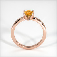 0.68 Ct. Sapphire Ring, 18K Rose Gold 3