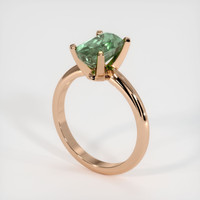 1.87 Ct. Sapphire Ring, 18K Rose Gold 2