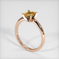 1.30 Ct. Sapphire Ring, 18K Rose Gold 2
