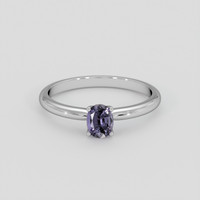 0.53 Ct. Purple Spinel Ring, Silver 1