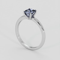 1.19 Ct. Violet Spinel Ring, Silver 2