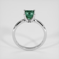 1.04 Ct. Green Tourmaline Ring, Silver 3