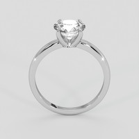 1.54 Ct. White Sapphire Ring, Silver 3