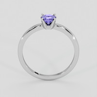 0.82 Ct. Violet Sapphire Ring, Silver 3