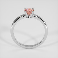 0.74 Ct. Padparadscha Sapphire Ring, Silver 3