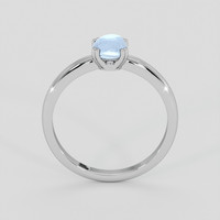 0.89 Ct. Blue Sapphire Ring, Silver 3