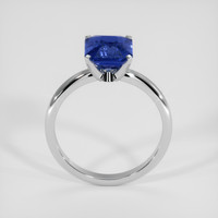 2.56 Ct. Blue Sapphire Ring, Silver 3