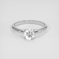 0.94 Ct. White Sapphire Ring, Silver 1