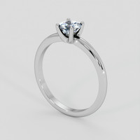 0.64 Ct. Bi Color Sapphire Ring, Silver 2