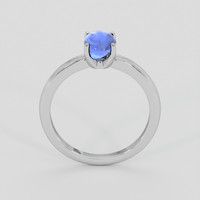 1.73 Ct. Blue Sapphire Ring, Silver 3