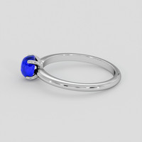 0.97 Ct. Blue Sapphire Ring, Silver 4
