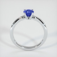 0.94 Ct. Blue Sapphire Ring, 10K White Gold 3