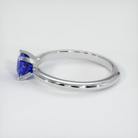 0.94 Ct. Blue Sapphire Ring, 10K White Gold 4
