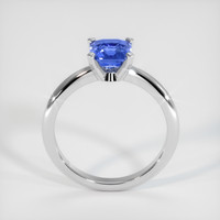 1.07 Ct. Blue Sapphire Ring, 10K White Gold 3