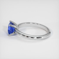 1.07 Ct. Blue Sapphire Ring, 10K White Gold 4
