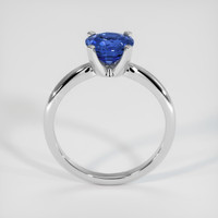 1.49 Ct. Blue Sapphire Ring, 10K White Gold 3