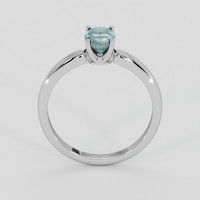 0.90 Ct. Alexandrite Ring, 10K White Gold 3