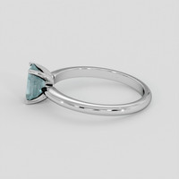 0.90 Ct. Alexandrite Ring, 10K White Gold 4