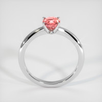 1.03 Ct. Padparadscha Sapphire Ring, 10K White Gold 3
