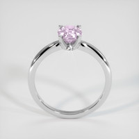 1.36 Ct. Pink Sapphire Ring, 10K White Gold 3