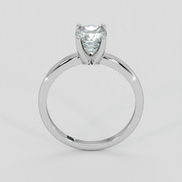 1.78 Ct. Yellowish Green Sapphire Ring, 10K White Gold 3