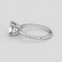1.78 Ct. Yellowish Green Sapphire Ring, 10K White Gold 4