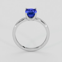 1.60 Ct. Blue Sapphire Ring, 10K White Gold 3