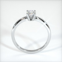0.51 Ct. White Sapphire Ring, 10K White Gold 3