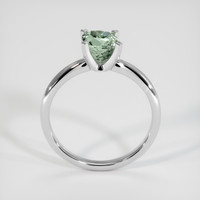 1.22 Ct. Green Sapphire Ring, 10K White Gold 3