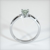 0.63 Ct. Green Sapphire Ring, 10K White Gold 3