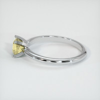 1.03 Ct. Yellow Sapphire Ring, 10K White Gold 4