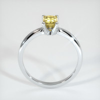 0.85 Ct. Yellow Sapphire Ring, 10K White Gold 3