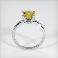 1.15 Ct. Yellow Sapphire Ring, 10K White Gold 3