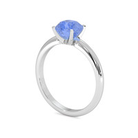 2.01 Ct. Sapphire Ring, 14K White Gold 2