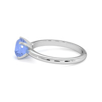 2.01 Ct. Sapphire Ring, 14K White Gold 4