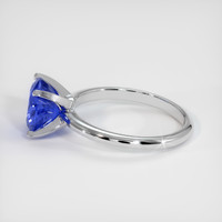 3.02 Ct. Sapphire Ring, 14K White Gold 4