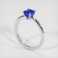 1.29 Ct. Sapphire Ring, 14K White Gold 2