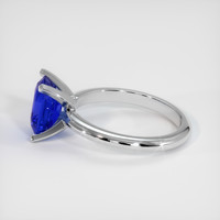 3.08 Ct. Sapphire Ring, 14K White Gold 4