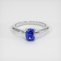1.76 Ct. Sapphire Ring, 14K White Gold 1